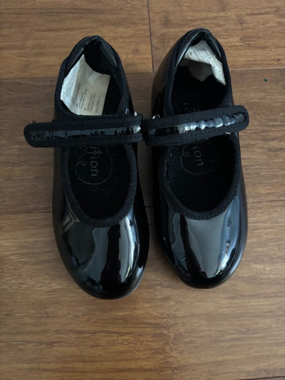 Revolution Black Tap Shoes Size 12 Kids Character Shoes